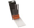 Jeux de forets SDS, Carbure de tungstène, 5pièces